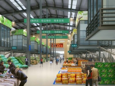 華西農副產品交易中心 筑牢食安防線，開啟便民新篇章